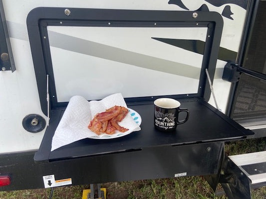 aluminum Fold down table ( medium )